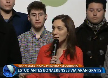 Estudiantes bonaerenses viajarán gratis