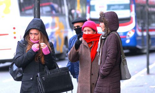 Lunes nublado y frío, sin lluvias