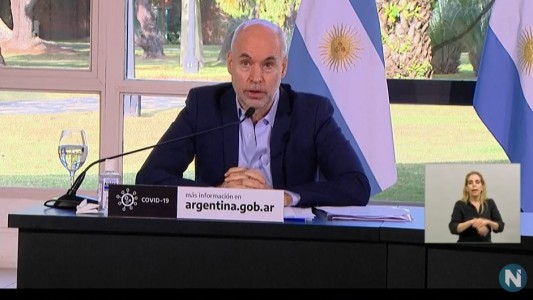 Larreta anunció la nueva cuarentena con comercios esenciales y sin runners