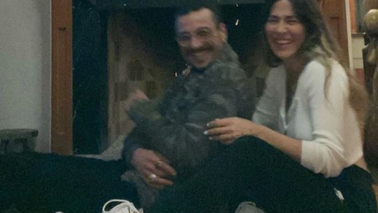 La convivencia de Jimera Barón y Daniel Osvaldo: primera foto juntos y su "kit de reconciliación"