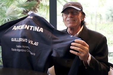 Vilas fue nombrado capitán honorario del equipo de Copa Davis y embajador mundial del tenis argentino