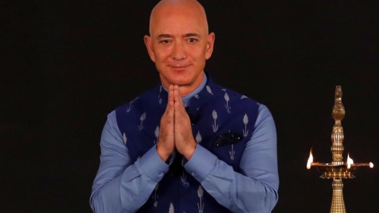 En plena pandemia, Jeff Bezos alcanzó su máxima fortuna histórica