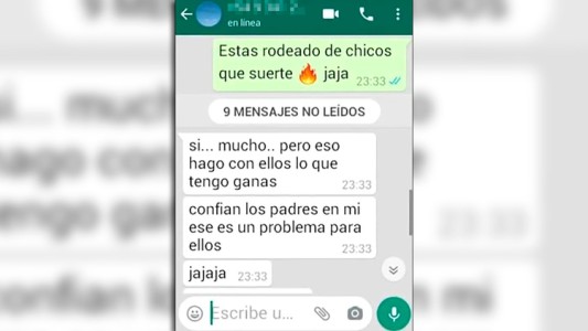 Chats: nuevas pruebas contra un docente de una iglesia acusado de abuso de menores