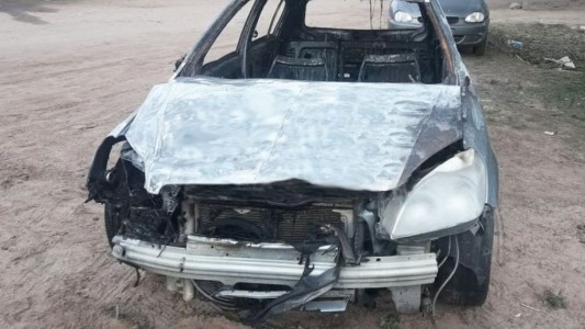 Padre e hijo atropellaron a un canillita y quemaron el auto para borrar pruebas