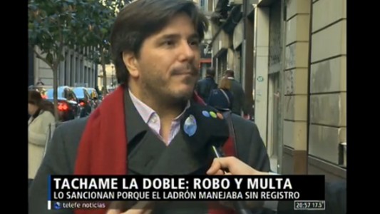 Apareció el auto de Pity Álvarez abandonado en Ramos Mejía