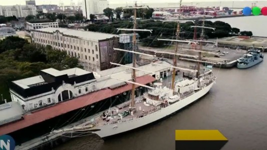 La fragata Libertad, presa de la pandemia