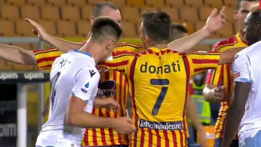 Suspensión de cuatro partidos para el defensor de Lazio que mordió a un rival