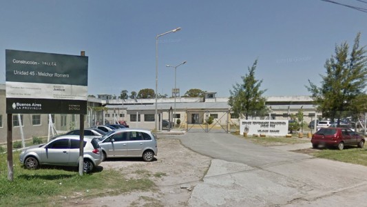 Coronavirus: positivo de un preso pone en alerta a la cárcel de Melchor Romero