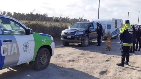 Intentó ingresar por un campo privado a Necochea tras ser rechazado en el retén policial
