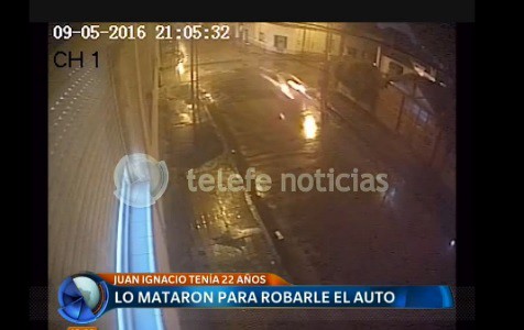 Video: así escaparon los delincuentes que mataron a un joven en Lanús