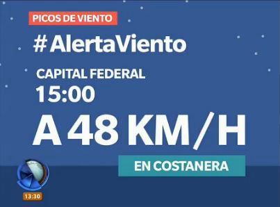 #AlertaViento Se esperan fuertes vientos para esta tarde