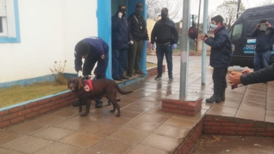 Buscan con perros los rastros de Facundo Astudillo en la subcomisaría de Buratovich
