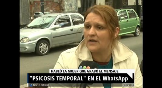 Habló la mujer del audio de WhatsApp que provocó alarma en La Plata