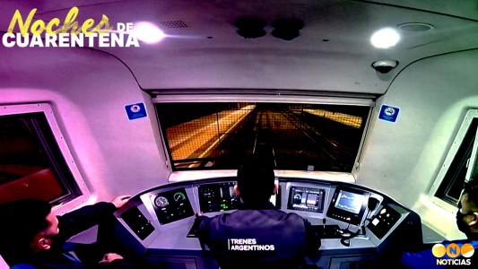 Un motorman en Noches de Cuarentena