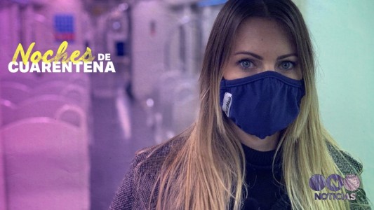 El subte y un verdulero en Noches de Cuarentena