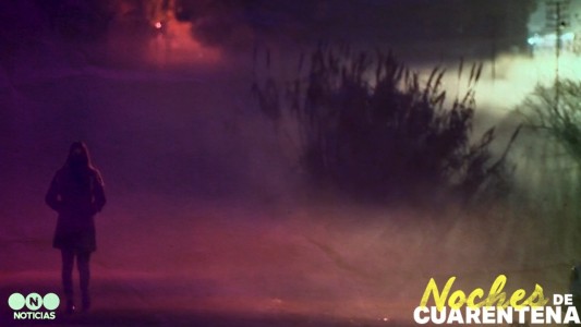 Un bombero y un panadero en Noches de Cuarentena