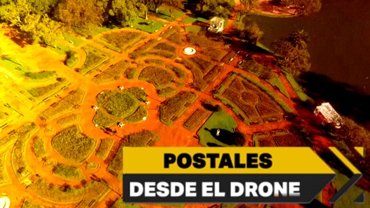 Postales del predio de la AFA en cuarentena, desde el drone
