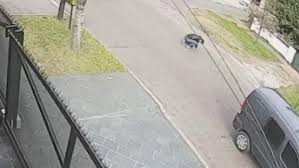 Video: la última imagen del repartidor asesinado por motochorros