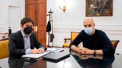 Cuarentena: Kicillof y Rodríguez Larreta se reúnen para "buscar consensos"