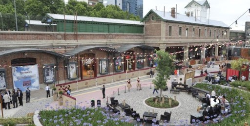 Reabrió un centro comercial a cielo abierto en la Ciudad de Buenos Aires tras cinco meses y medio