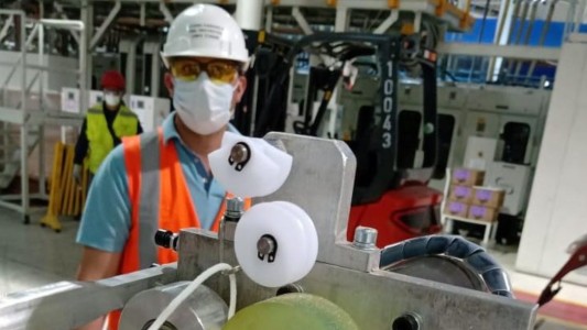 La industria cayó 6,6% en junio