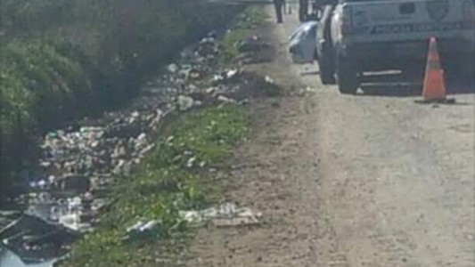 Hallan a una mujer asesinada adentro de una bolsa de arpillera arrojada a un zanjón