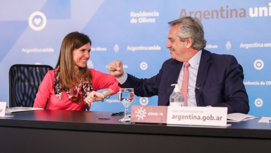 Fernández a Raverta: “Veo en Fernanda a una de las dirigentes con más futuro que tiene la Argentina”