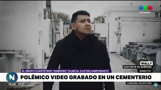 Polémica por el videoclip de Sabroso en un cementerio