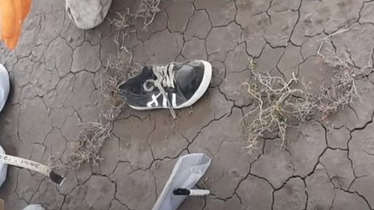 Esta es la zapatilla de Facundo que reconoció su mamá