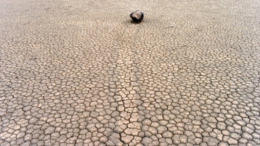 Se registraron más de 54° a la sombra en el Valle de la Muerte
