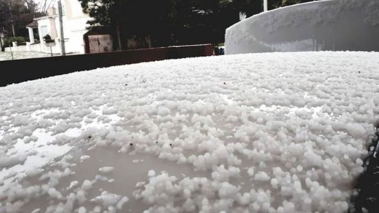 Graupel, el fenómeno que provocó el frío polar en el AMBA