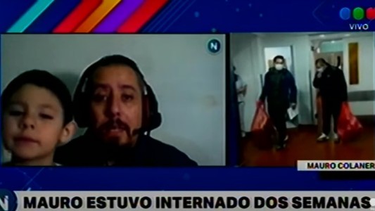 Coronavirus: estuvo en terapia intensiva con respirador y fue dado de alta con aplausos