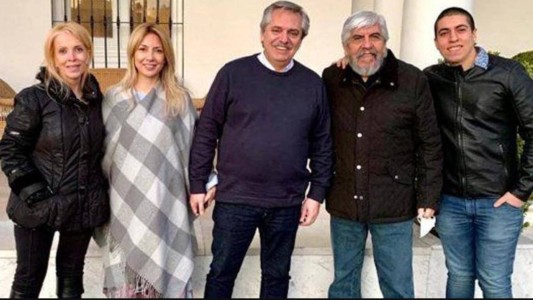 Polémica en las redes por la foto de Alberto Fernández y Hugo Moyano