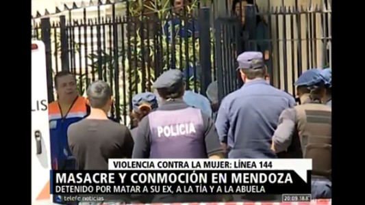 Conmoción en Mendoza: asesinaron a puñaladas a una mujer, su hija y un nene de 4 años