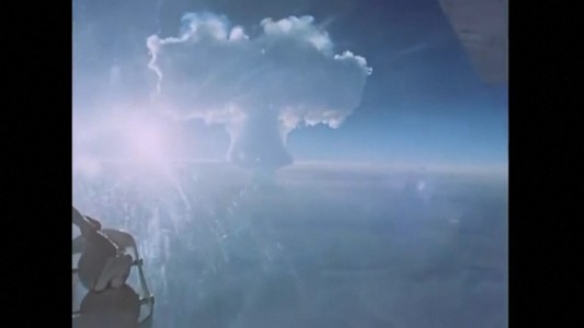 Así fue el estallido de la bomba "Zar": 3 mil veces más potente que la de Hiroshima