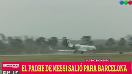 El padre de Messi viajó a Barcelona para reunirse con Bartomeu