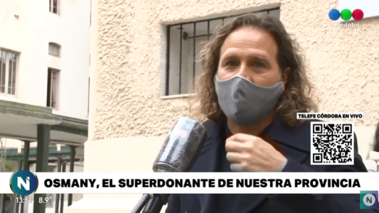 ¡El superdonante lo hizo de nuevo! Osmany donó plasma por sexta vez