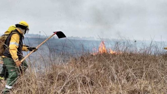 La lluvia apagó incendios en las islas, aunque buscarán el "fuego subterráneo"