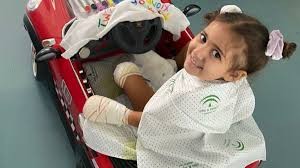 La carta de la nena que pide ayuda para no perder sus piernas y brazos