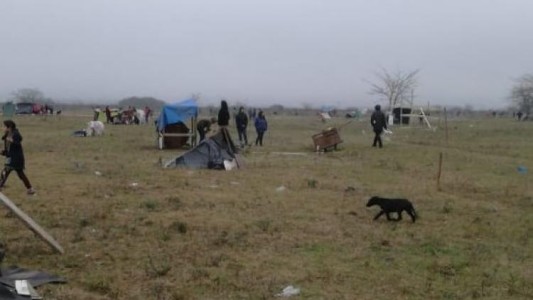 Toma de Guernica: hay detenidos por intentar vender lotes en las redes sociales