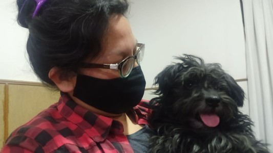 Video: el emotivo reencuentro de una vecina con el perro que le habían robado