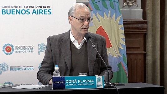 Baja de casos bonaerenses: "Si se consolida, podría pensarse en salir de la cuarentena"