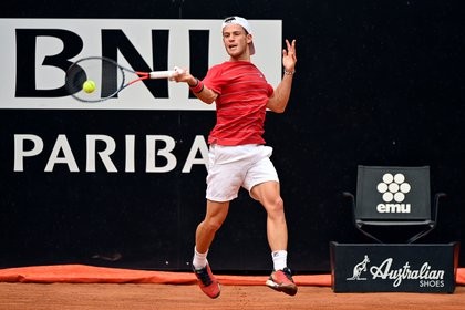 Schwartzman no pudo con Djokovic en la final de Roma