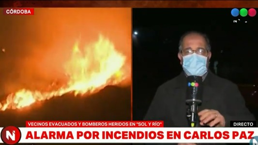 Preocupación por dos nuevos focos de incendio en las sierras de Córdoba