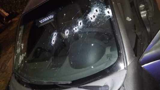 Video desde el patrullero: feroz tiroteo y persecución en la General Paz