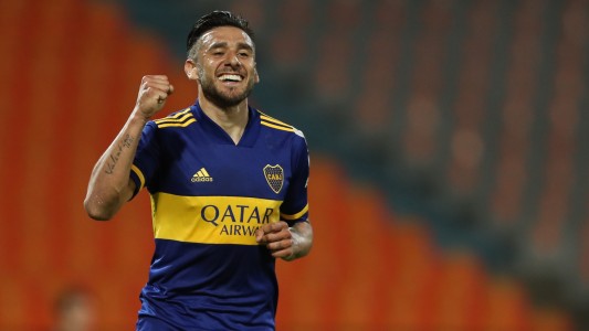 Boca le ganó sobre la hora a Independiente de Medellín y quedó a un punto de los octavos de la Copa Libertadores