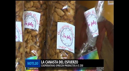 Una canasta de Navidad diferente, artesanal y solidaria