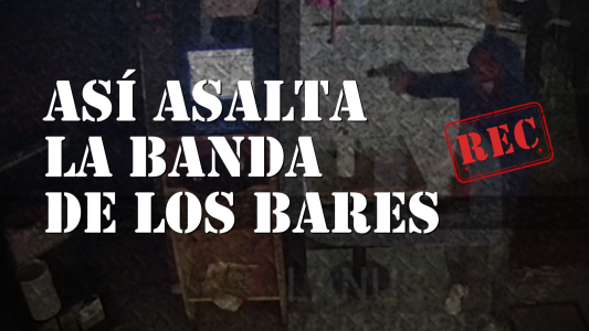Así asalta la banda de los bares en Lanús #REC