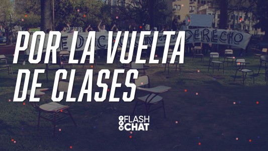 Estudiantes secundarios pidieron por la vuelta a clases presenciales #FlashChat