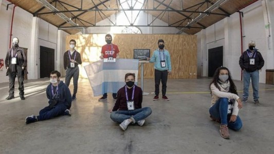 El Presidente felicitó al equipo argentino por su performance en la Olimpíada de Matemática